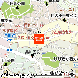 えだみつ薬局付近の地図