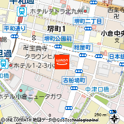 京寿司　紺屋町店付近の地図