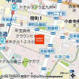 京寿司　紺屋町店付近の地図