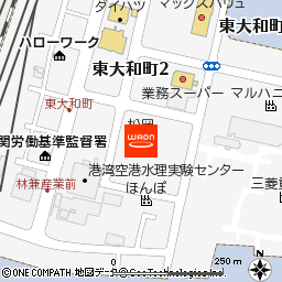 マックスバリュ東大和店付近の地図