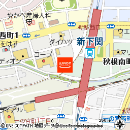 びっくり酒店 下関店付近の地図