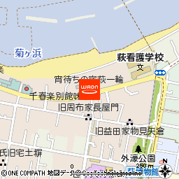 リゾートホテル美萩付近の地図