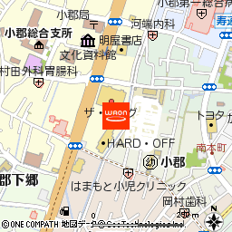 ザ・ビッグ小郡店付近の地図