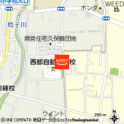 西都自動車学校付近の地図