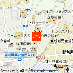 マックスバリュうきのじょう店付近の地図