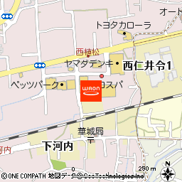 マックスバリュ防府西店付近の地図