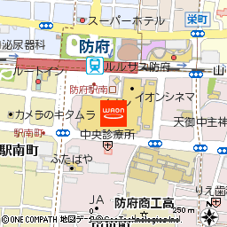 イオン防府店付近の地図