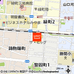 ザ・ビッグ防府店付近の地図