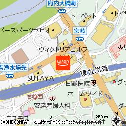 イオン光吉店付近の地図