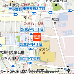 井田野屋付近の地図