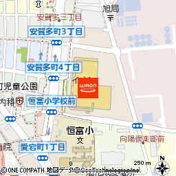 イオン延岡店付近の地図