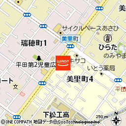 シュクルヴァン下松店付近の地図