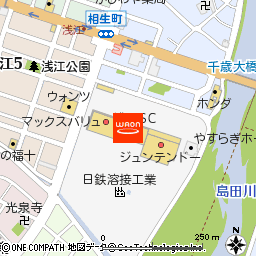 果子乃季浅江店付近の地図