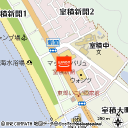 マックスバリュ室積店付近の地図