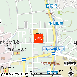 フジ柳井店付近の地図