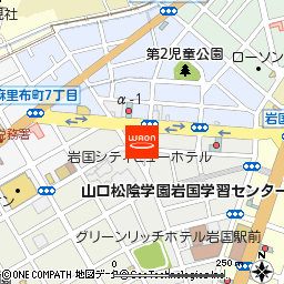 ミモザ　フジグラン岩国店付近の地図