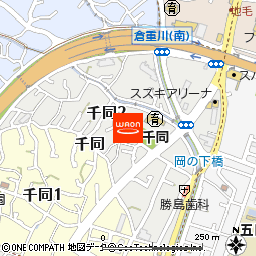 イオンバイク五日市店付近の地図