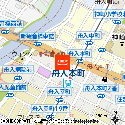 せいちょう付近の地図