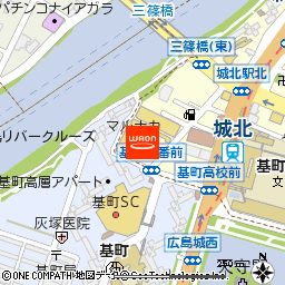 マルナカ白島店付近の地図