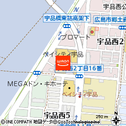 スポーツオーソリティ広島店付近の地図