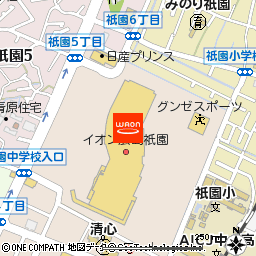 メガスポーツ広島祗園店付近の地図