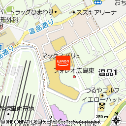 マックスバリュフォレオ広島東店付近の地図