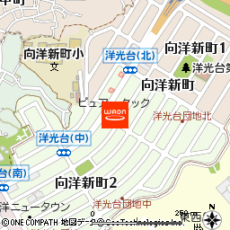 ピュアークック洋光台店付近の地図