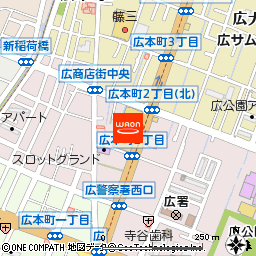 イオン広店付近の地図