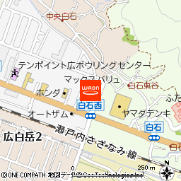 マックスバリュ広東店付近の地図