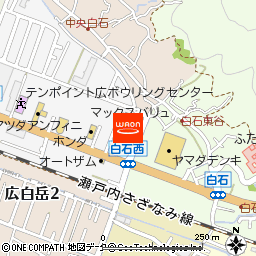 マックスバリュ広東店付近の地図