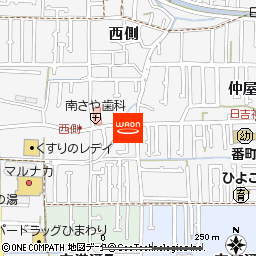 ＳＯＲＣＩＥ斎院店付近の地図