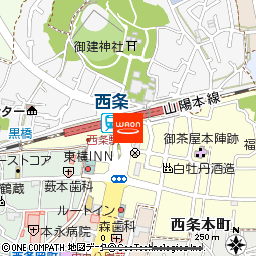 すし亭西条駅前店付近の地図