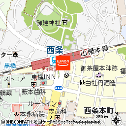 すし亭西条駅前店付近の地図