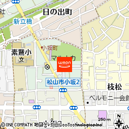 マルナカ小坂店付近の地図