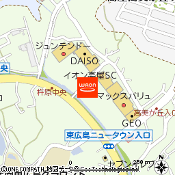 マックスバリュ高屋店付近の地図