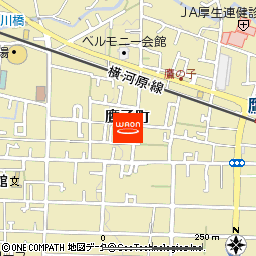 ｍａｃ鷹の子店付近の地図