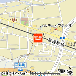 マルナカ平井店付近の地図