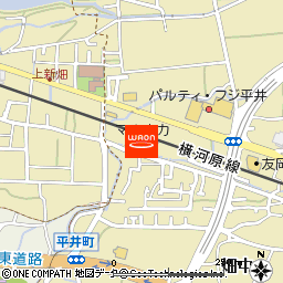 マルナカ平井店付近の地図