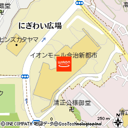 イオンモール今治新都心付近の地図