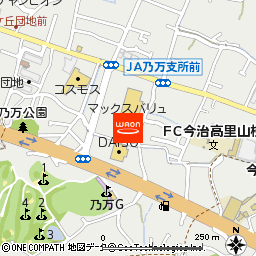 マックスバリュ今治阿方店付近の地図