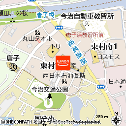 マルナカ今治桜井店付近の地図