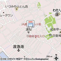 有限会社　渡辺商店付近の地図
