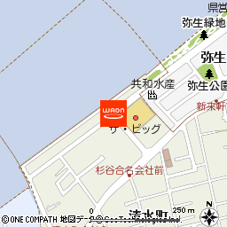 ザ・ビッグ境港店付近の地図