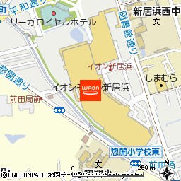 スポーツオーソリティ新居浜店付近の地図
