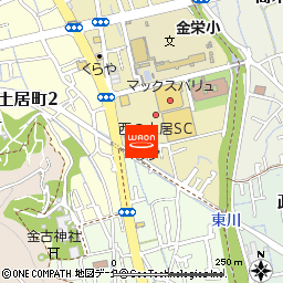 ｍａｃ西の土居店付近の地図