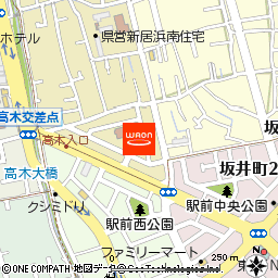 ミモザ　新居浜駅前店付近の地図