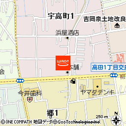 ｍａｃ川東店付近の地図