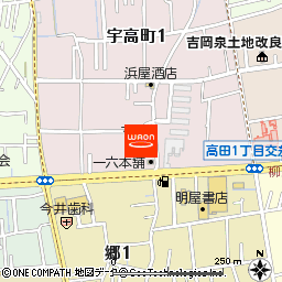 ｍａｃ川東店付近の地図