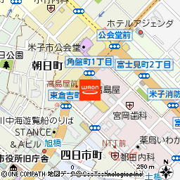 マックスバリュJU米子髙島屋店付近の地図