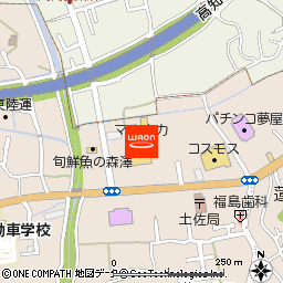 マルナカ土佐店付近の地図